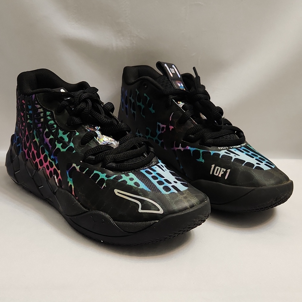 PUMA MB.01 Teenage Mutant Ninja Turtles Baxter Stockman Sneakers (Kids Size 4) - Picture 3 of 15